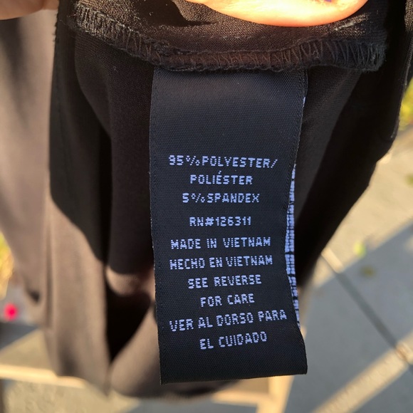 Ronni Nichole Black w/Gold Rivet Tie Detail Sleeve - Picture 6 of 8